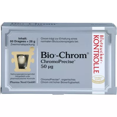 BIO-CHROM ChromoPrecise 50 μg Pharma Nord Comprimidos recubiertos, 60 uds