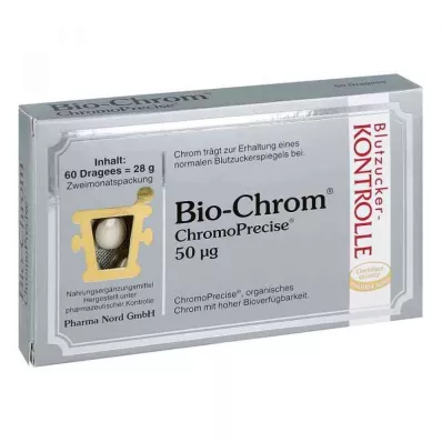 BIO-CHROM ChromoPrecise 50 μg Pharma Nord Comprimidos recubiertos, 60 uds