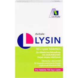 L-LYSIN 750 mg comprimidos, 30 uds