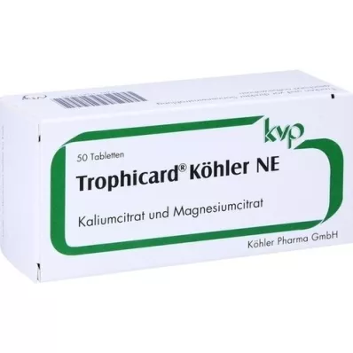 TROPHICARD Koehler NE Comprimidos, 50 uds