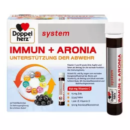 DOPPELHERZ Ampollas del sistema Immun+Aronia, 30 uds
