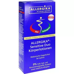 ALLERGIKA lociones corporales sensitive Duo, 2X200 ml