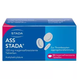 ASS STADA 100 mg comprimidos con cubierta entérica, 50 unidades