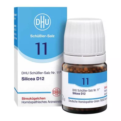 DHU Sal de Schüßler n.º 11 Silicea D12 en glóbulos, 10 g