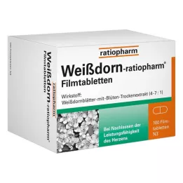 WEISSDORN-RATIOPHARM Comprimidos recubiertos, 100 unidades