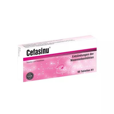 Tabletas de Cefasinu, 60 piezas