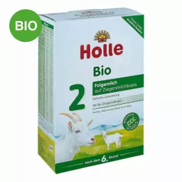 Holle leche de continuación ecológica a base de leche de cabra 2 polvos (400 g)