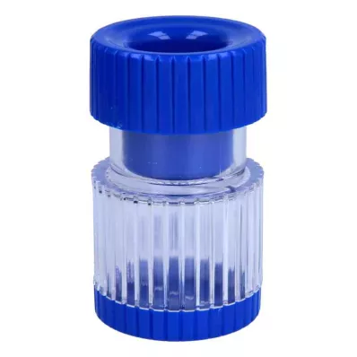 TABLETTENMÖRSER azul-transparente, 1 ud