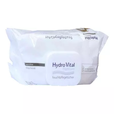 HYDROVITAL Toallitas húmedas con karité, 80 uds
