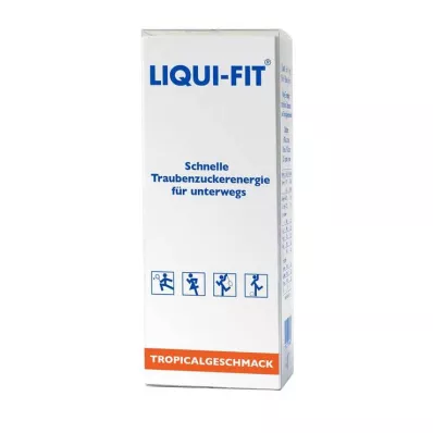 LIQUI FIT Solución azucarada líquida Tropical sobre, 12 uds