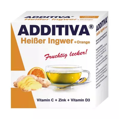 Additiva Jengibre Caliente + Naranja en Polvo, 120 g