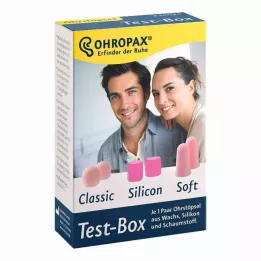 Caja de prueba Ohropax 3 tipos de tapones para los oídos (3x2 piezas)