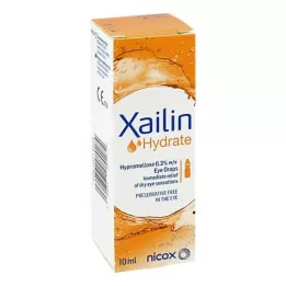 Xailin hidrato gotas para los ojos, 10 ml