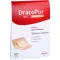 DRACOPOR Apósito para heridas 3,8x3,8 cm estéril color piel, 10 uds