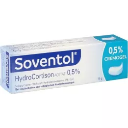 SOVENTOL Acetato de hidrocortisona 0,5% crema, 15 g