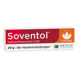 SOVENTOL Acetato de hidrocortisona 0,25% crema, 20 g