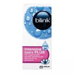 Blink lágrimas intensivas más gotas para los ojos en gel, 10 ml