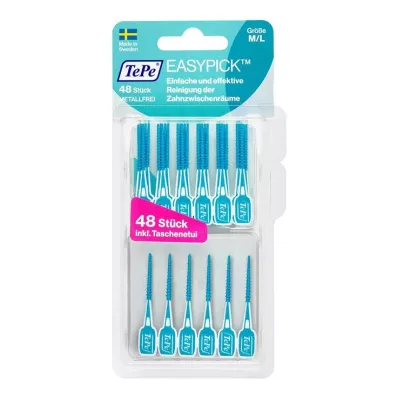 TEPE EasyPick M/L turquesa, 36 piezas
