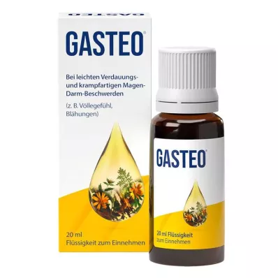 GASTEO Gotas para afecciones gastrointestinales, 20 ml