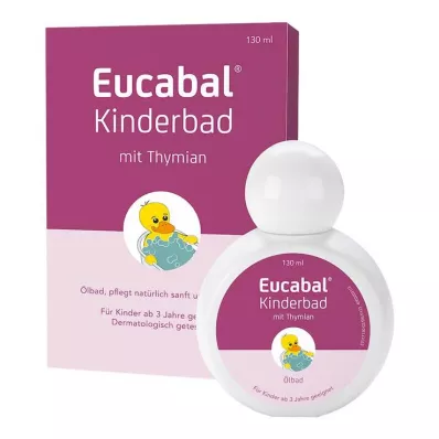 Baño infantil Eucabal con tomillo, 130 ml