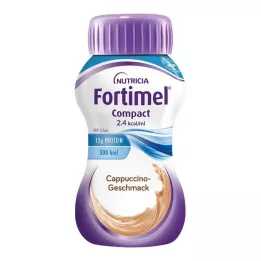 FORTIMEL Compact 2.4 Sabor Cappuccino, 4X125 ml
