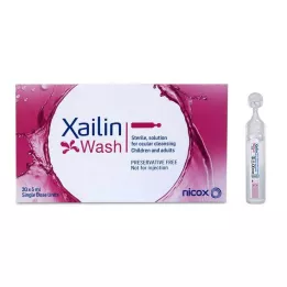 XAILIN Lavado Solución oftálmica en monodosis, 20X5 ml