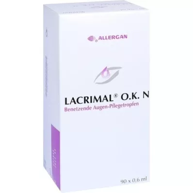 LACRIMAL O.K. N Gotas Oftálmicas, 90X0,6 ml