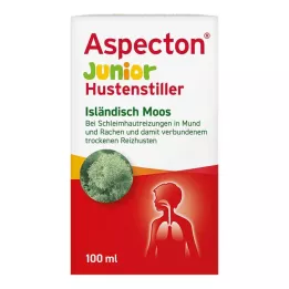 ASPECTON Jugo de musgo de Islandia supresor de la tos Junior, 100 ml