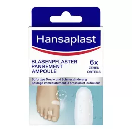 HANSAPLAST Esparadrapo pequeño, 6 piezas