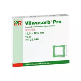VLIWASORB Pro superabsorb.comp.estéril 12,5x12,5 cm, 10 uds