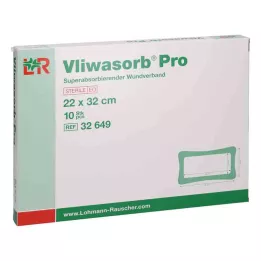 VLIWASORB Pro superabsorb.comp.estéril 22x32 cm, 10 uds