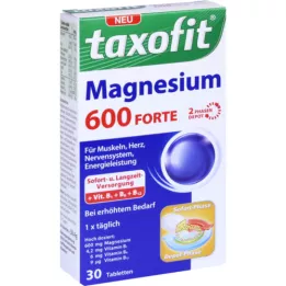 TAXOFIT Magnesio 600 FORTE Comprimidos Depot, 30 uds