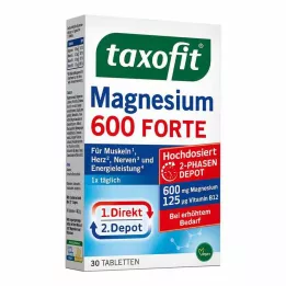 TAXOFIT Magnesio 600 FORTE Comprimidos Depot, 30 uds