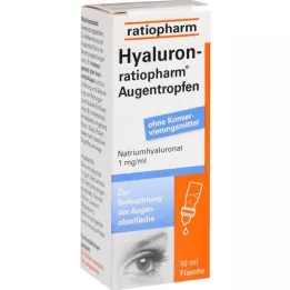 HYALURON-RATIOPHARM Gotas para los ojos, 10 ml