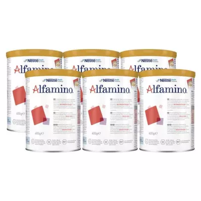 ALFAMINO Polvo, 6X400 g