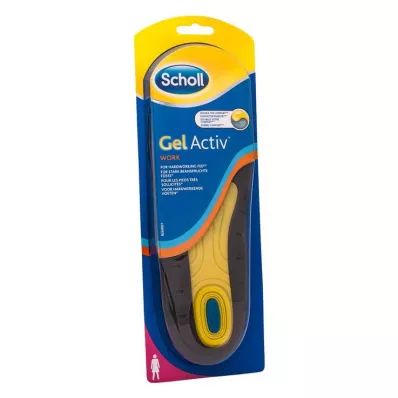 SCHOLL Plantillas GelActiv Work mujer Gr.38-42, 2 uds