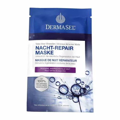 DERMASEL Mascarilla Reparación Nocturna SPA, 12 ml