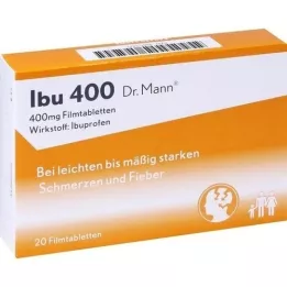 IBU 400 comprimidos recubiertos Dr.Mann, 20 uds