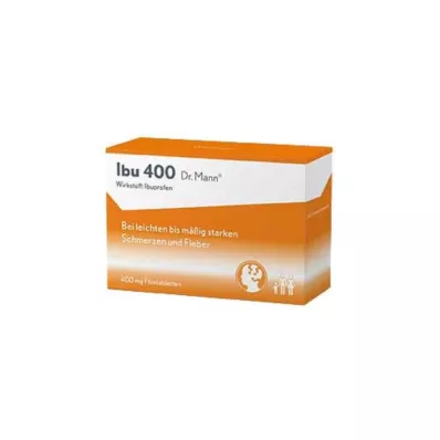 Tabletas recubiertas de película Ibu 400 Dr. Mann, 50 piezas