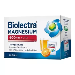 BIOLECTRA Magnesio 400 mg ultra Trinkgran.Orange, 20 uds