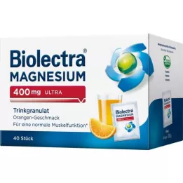 BIOLECTRA Magnesio 400 mg ultra Trinkgran.Orange, 40 uds
