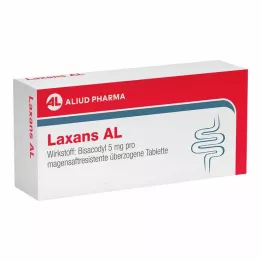 LAXANS AL comprimidos con cubierta entérica, 10 unidades
