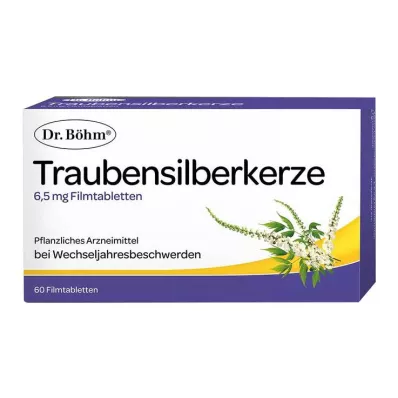 DR.BÖHM Cimicifuga racemosa 6,5 mg comprimidos recubiertos con película, 60 uds