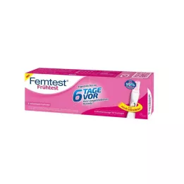 Prueba temprana Femtest 6 días antes, 1 hora