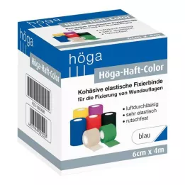 HÖGA-HAFT Cinta de fijación de color 6 cm x 4 m azul, 1 ud