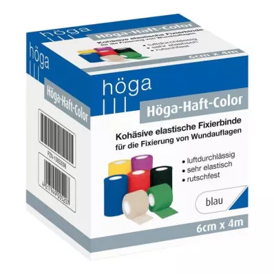 HÖGA-HAFT Cinta de fijación de color 6 cm x 4 m azul, 1 ud
