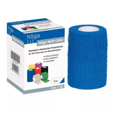 HÖGA-HAFT Cinta de fijación de color 8 cm x 4 m azul, 1 ud
