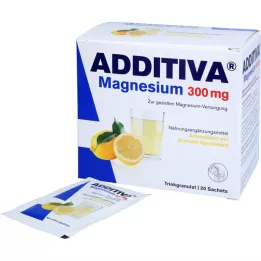 ADDITIVA Magnesio 300 mg N sobres, 20 uds