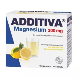 ADDITIVA Magnesio 300 mg N sobres, 20 uds