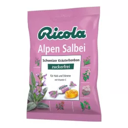 RICOLA o.Z.Beutel Caramelos de salvia de los Alpes, 75 g